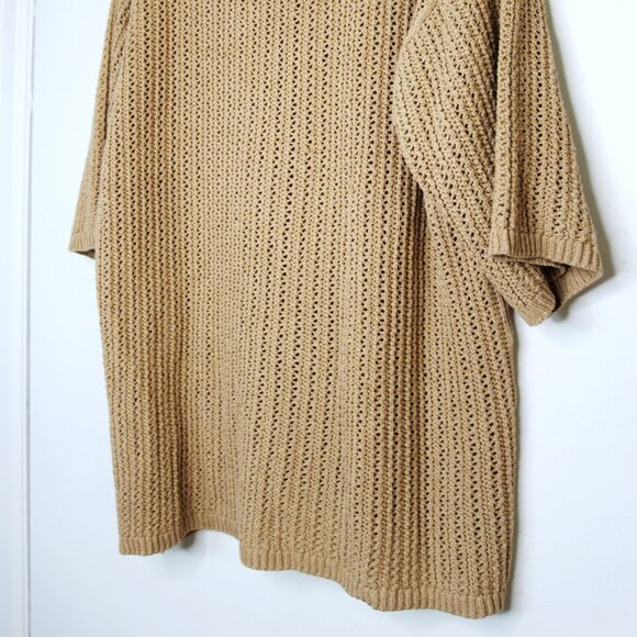 BNWT SS25 I'M BRIAN KNIT SHORT SLEEVE CARDIGAN S & L - Picture 7 of 13